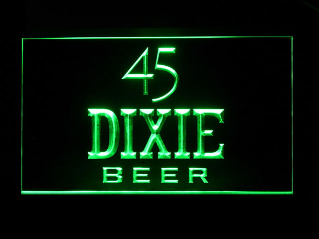 45 Dixie Beer Logo Neon Sign